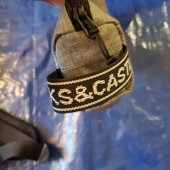 Crooks & Castles Gray Backpack and Small Bag - Picture 10 of 10